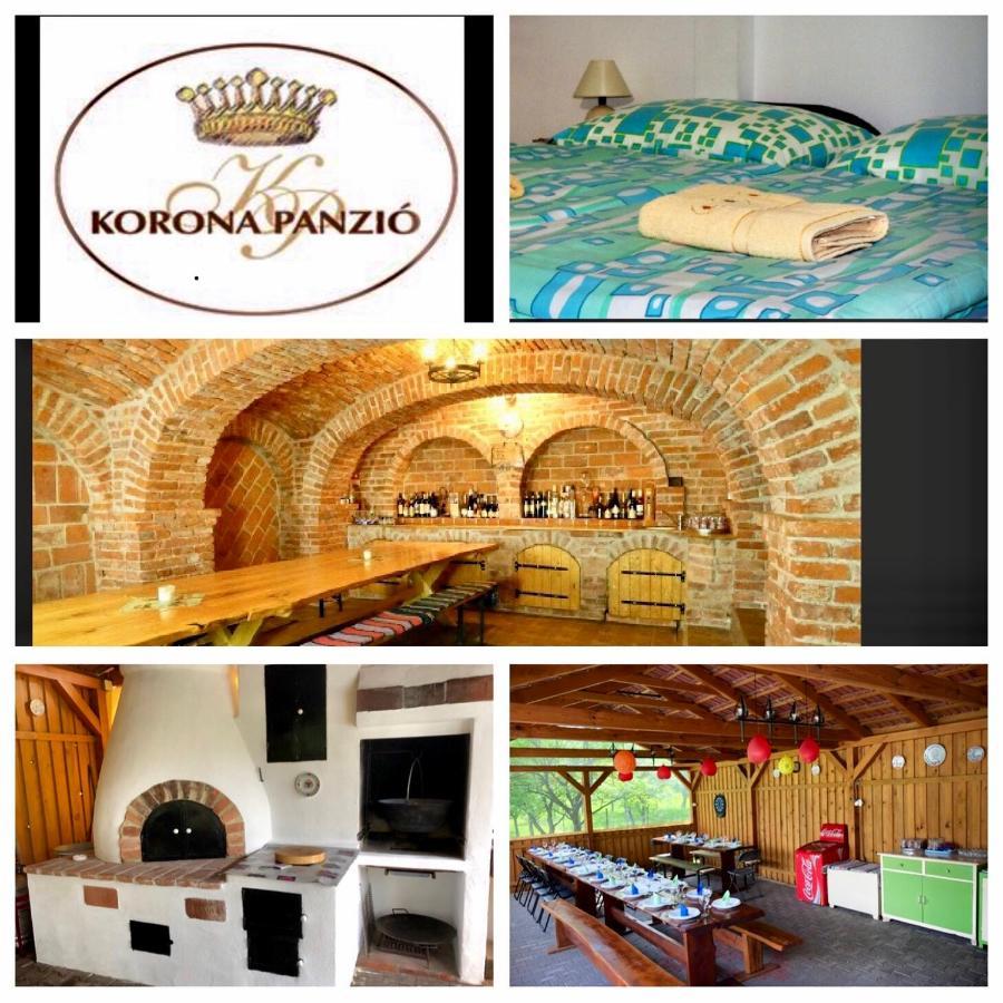 Bed and Breakfast Korona Panzió Fuzerradvany Exterior foto